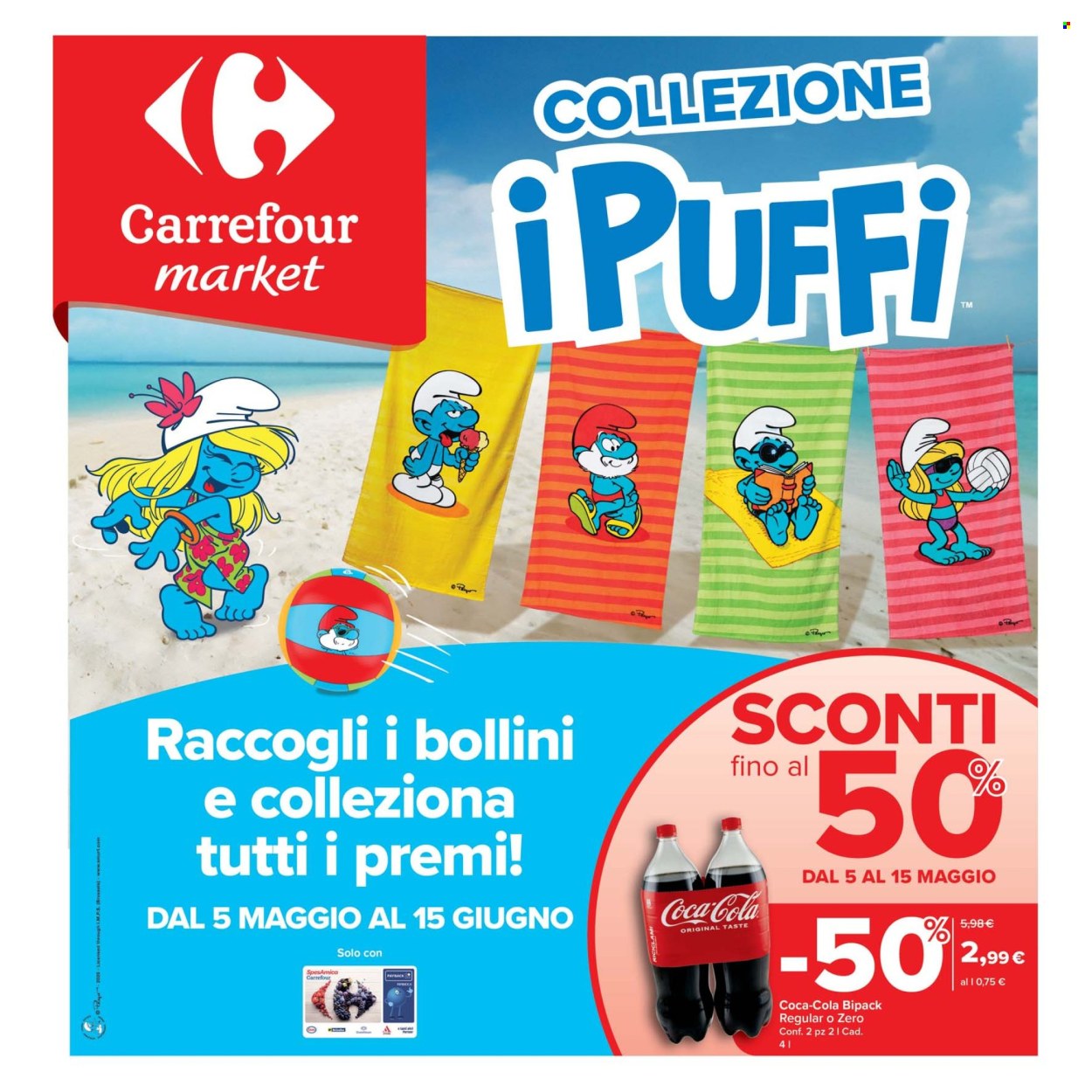 Volantino Carrefour - 5/5/2025 - 15/5/2025. Pagina 1