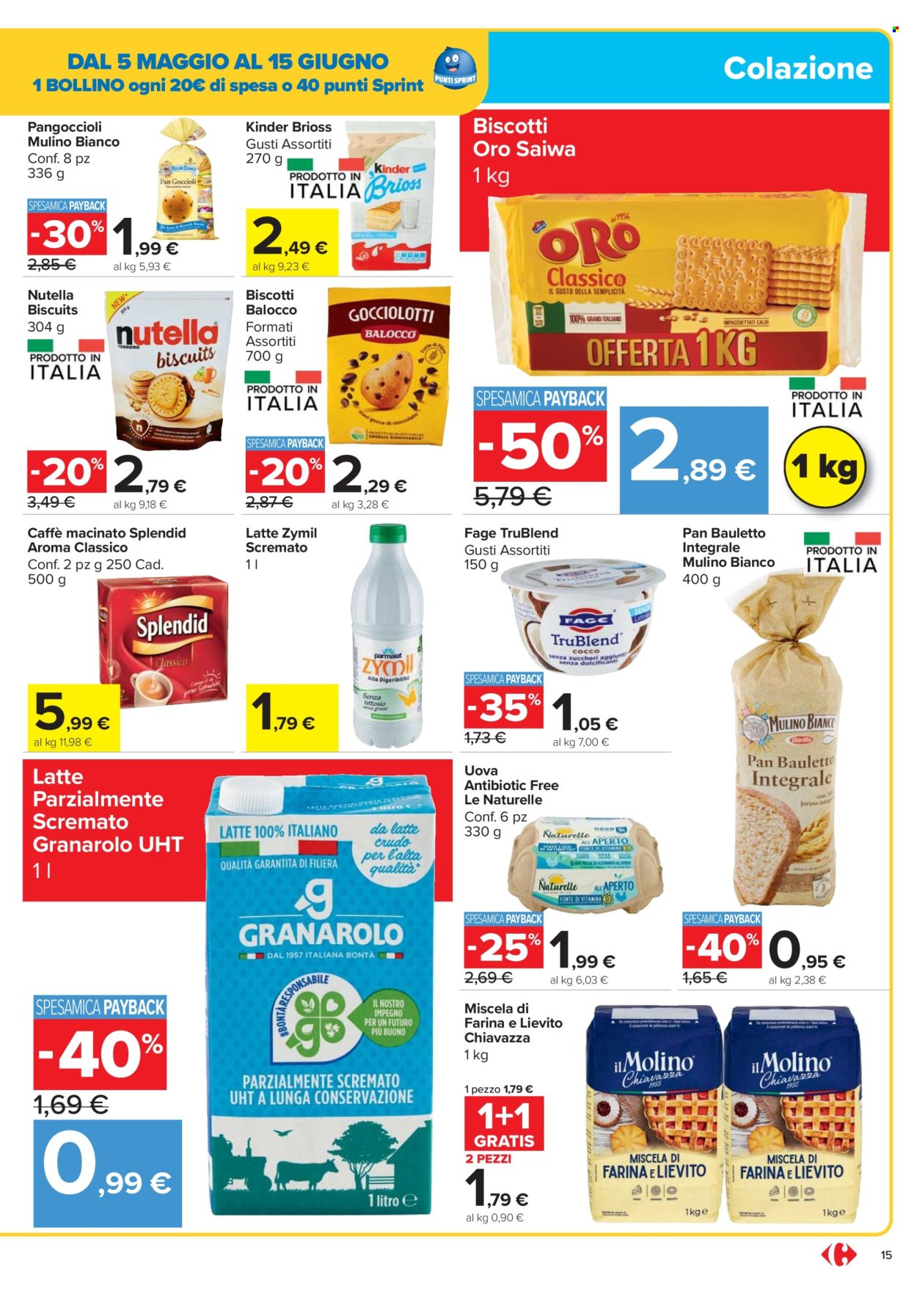Volantino Carrefour - 5/5/2025 - 15/5/2025. Pagina 1