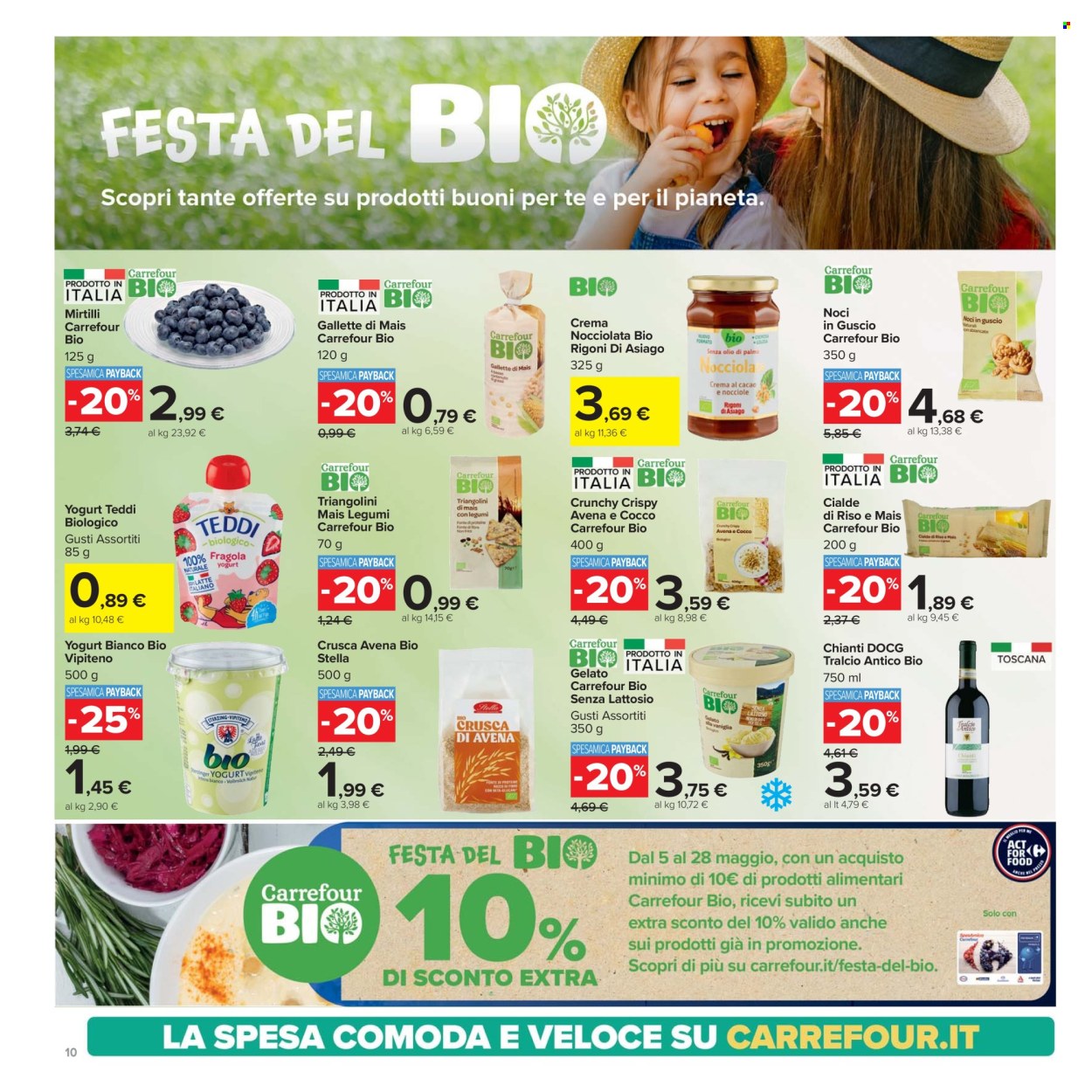 Volantino Carrefour - 5/5/2025 - 15/5/2025. Pagina 1