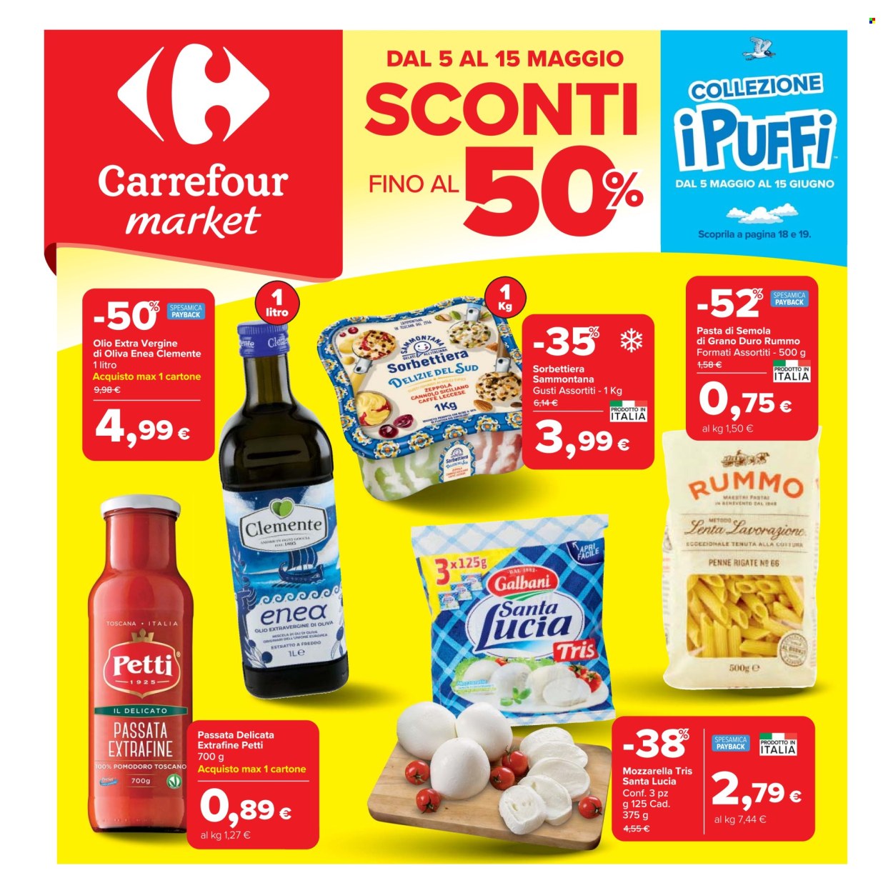 Volantino Carrefour - 5/5/2025 - 15/5/2025. Pagina 1