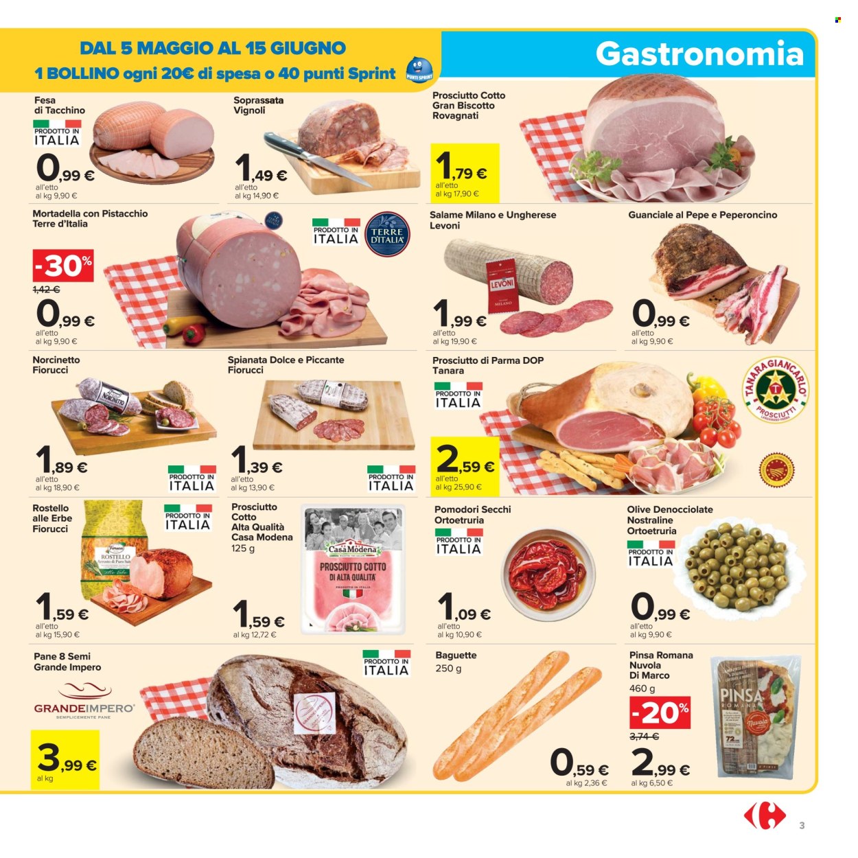 Volantino Carrefour - 5/5/2025 - 15/5/2025. Pagina 1