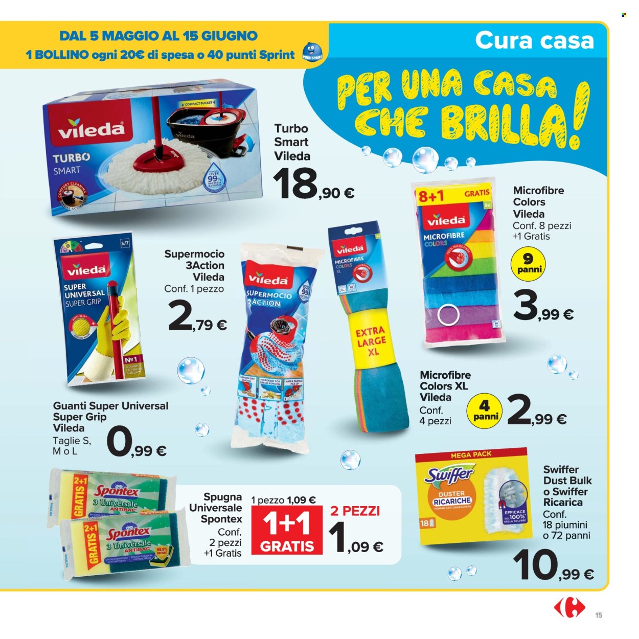 Volantino Carrefour - 5/5/2025 - 15/5/2025. Pagina 1