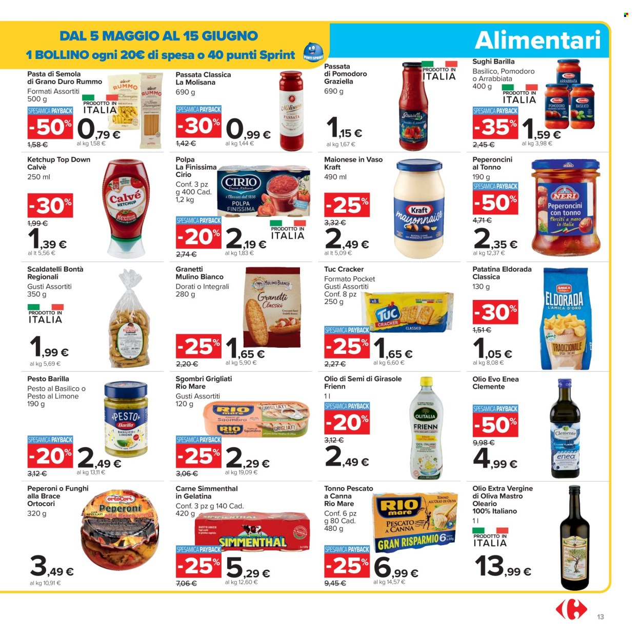 Volantino Carrefour - 5/5/2025 - 15/5/2025. Pagina 1