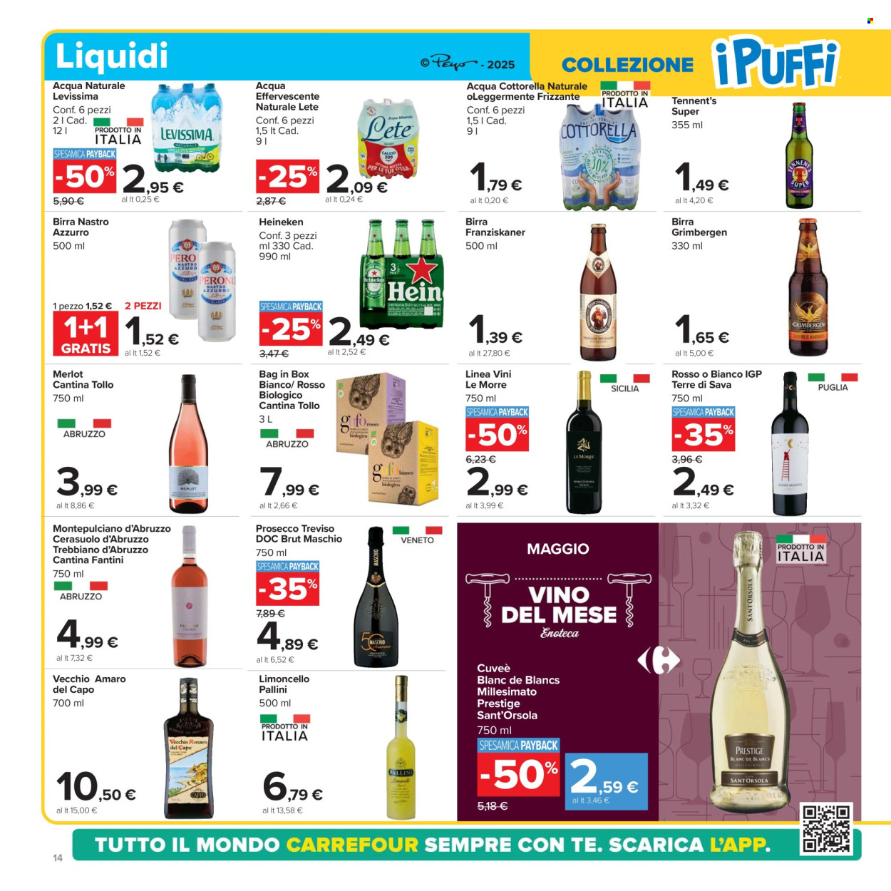 Volantino Carrefour - 5/5/2025 - 15/5/2025. Pagina 1