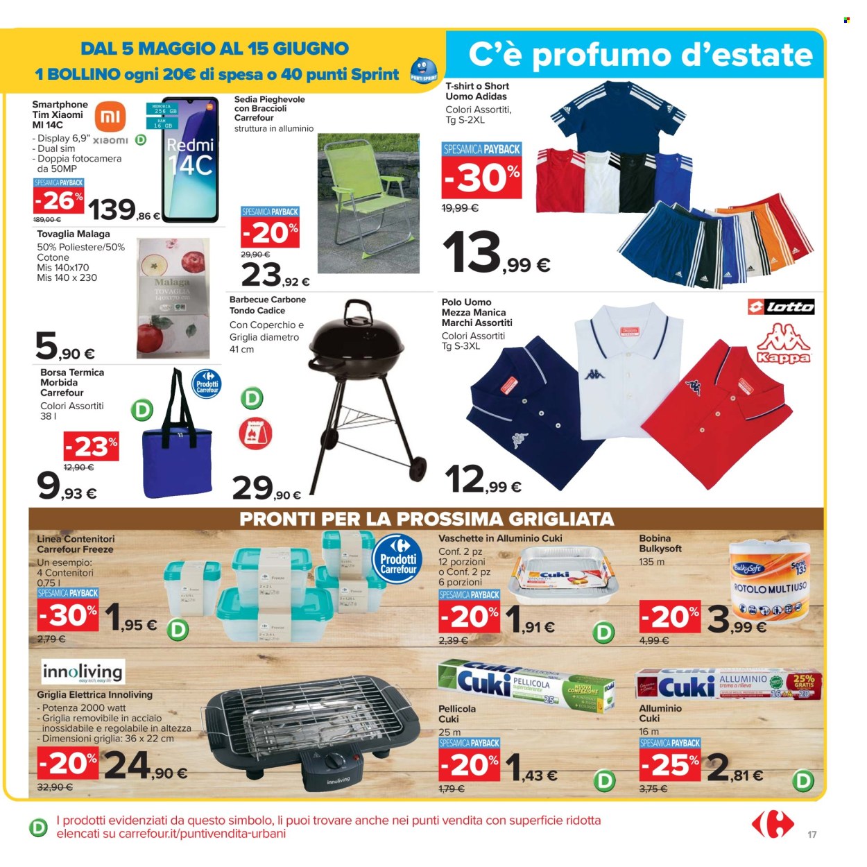Volantino Carrefour - 5/5/2025 - 15/5/2025. Pagina 1
