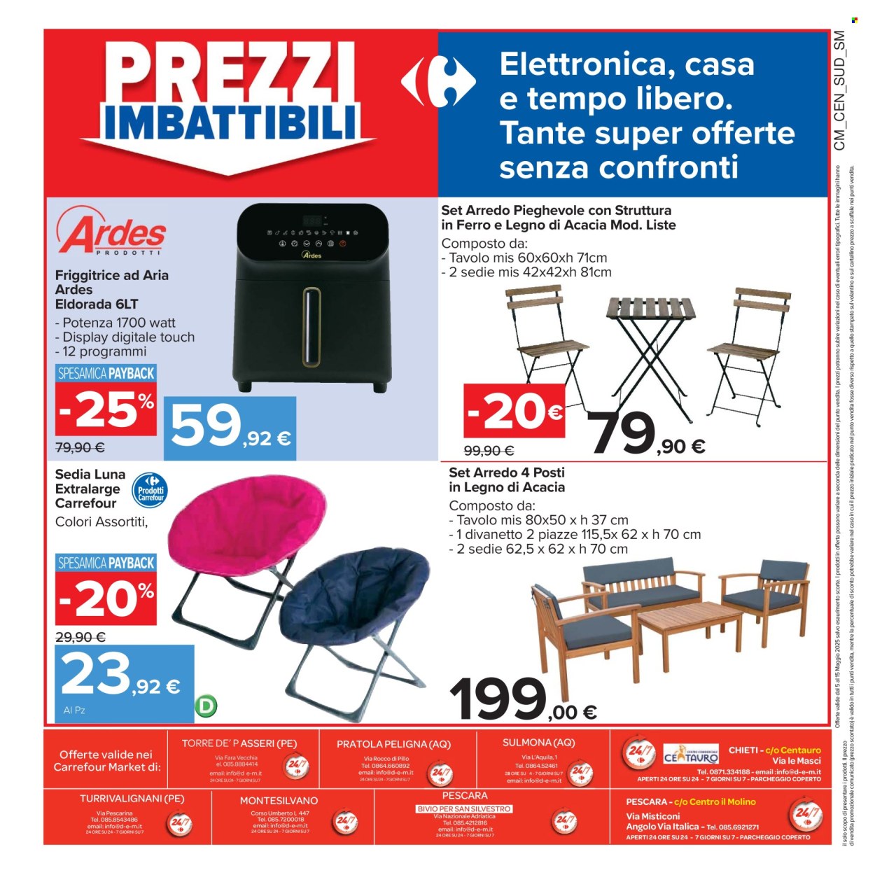 Volantino Carrefour - 5/5/2025 - 15/5/2025. Pagina 1