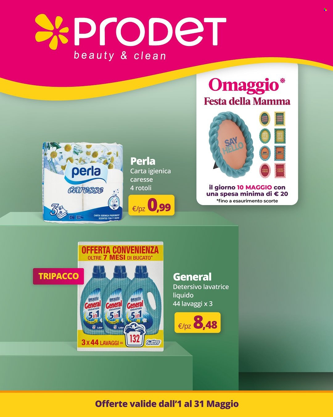 Volantino Prodet - 1/5/2025 - 31/5/2025. Pagina 1