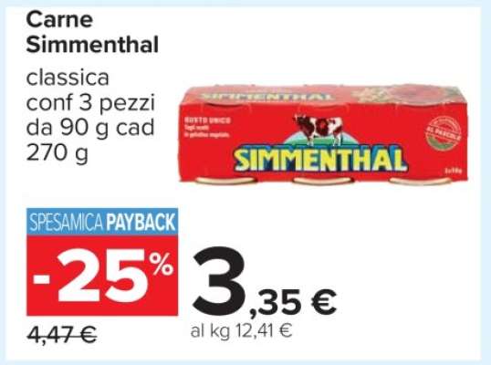 CARNE SIMMENTHAL