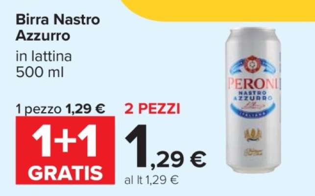 Birra NASTRO AZZURRO