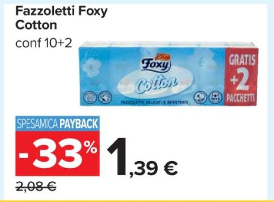 Fazzoletti Foxy Cotton