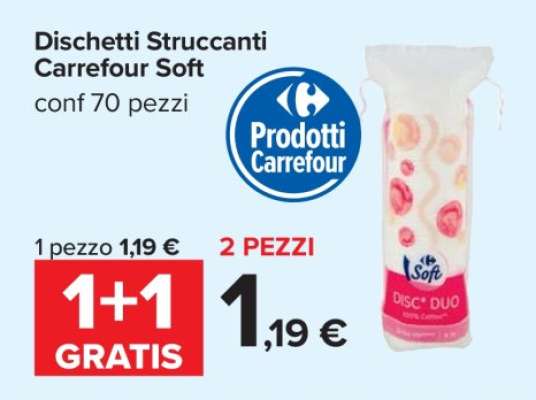Dischetti Struccanti Carrefour Soft