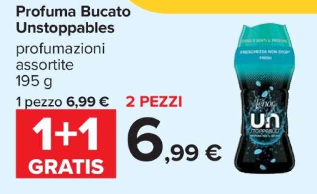 Profuma Bucato Unstoppables