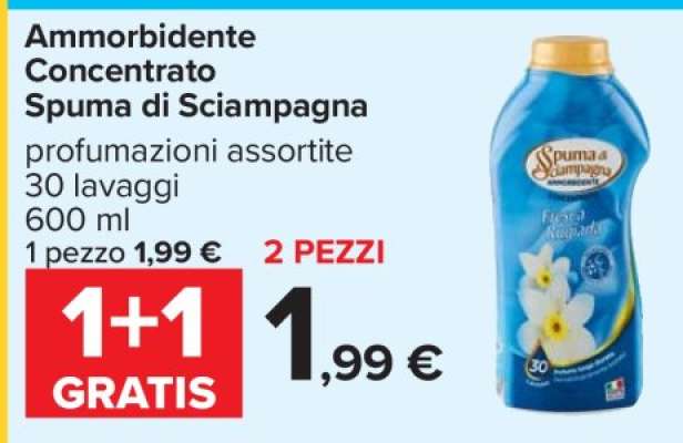 AMMORBIDENTE CONCENTRATO SPUMA DI SCIAMPAGNA