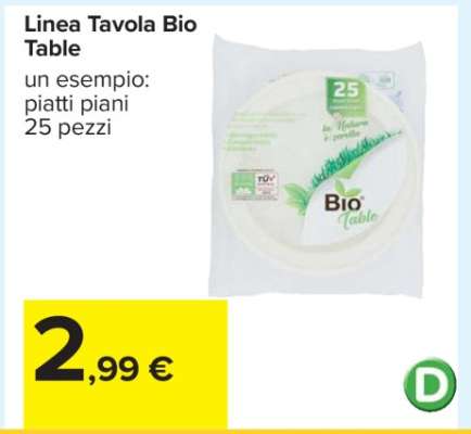 Linea Tavola Bio Table