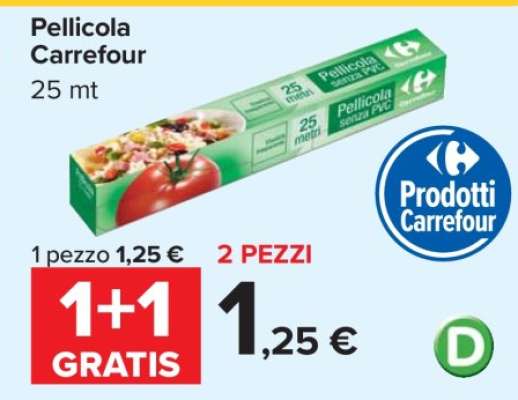 Pellicola Carrefour