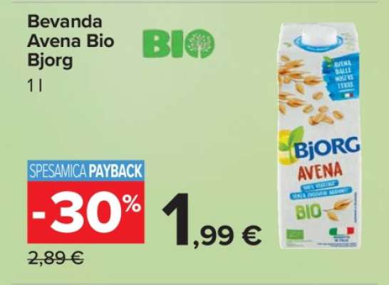 Bevanda Avena Bio Bjorg