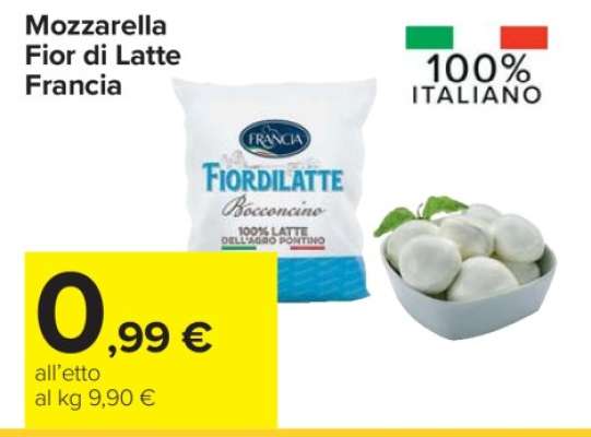 Mozzarella Fior di Latte Francia