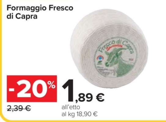 Formaggio Fresco di Capra