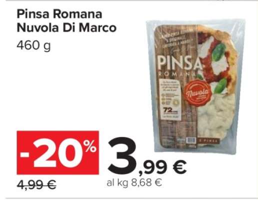 Pinsa Romana Nuvola Di Marco