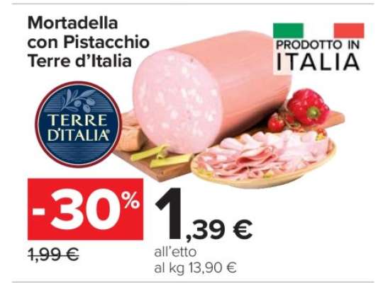 Mortadella con Pistacchio Terre d’Italia