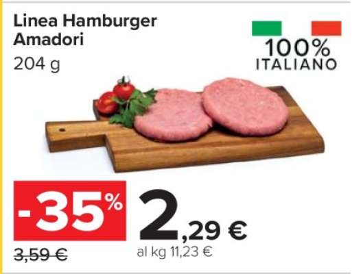 Linea Hamburger Amadori