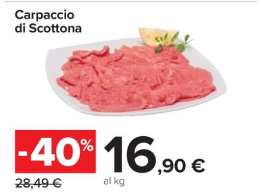 Carpaccio di Scottona
