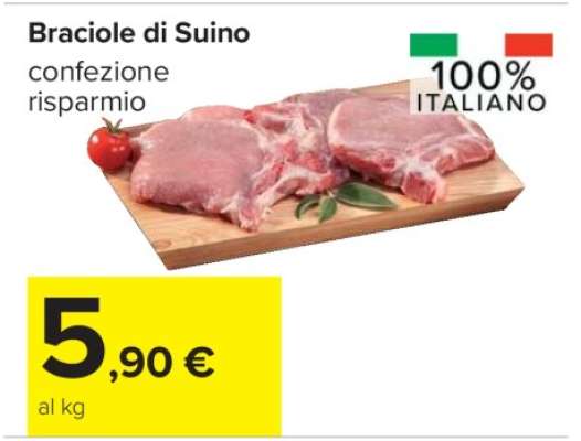 Braciole di suino