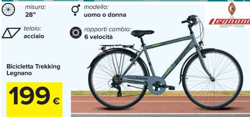 Bicicletta Trekking Legnano