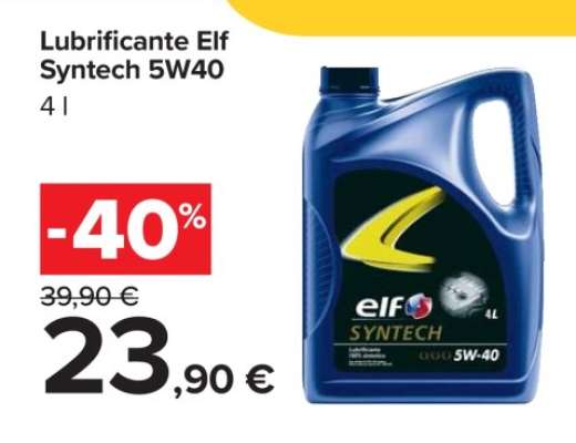 Lubrificante Elf Syntech 5W40
