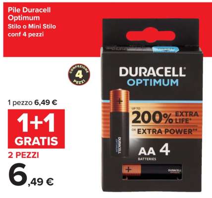 Pile Duracell Optimum