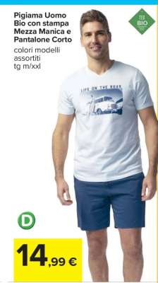 Pigiama Uomo Bio
