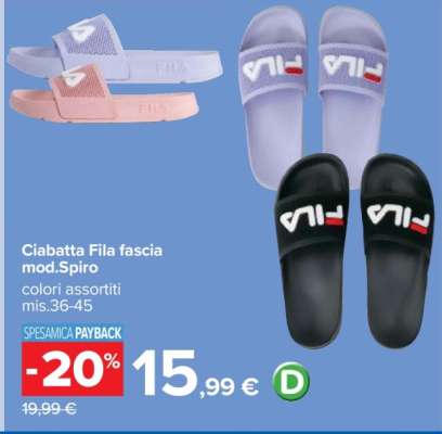 Ciabatta Fila fascia mod.Spiro