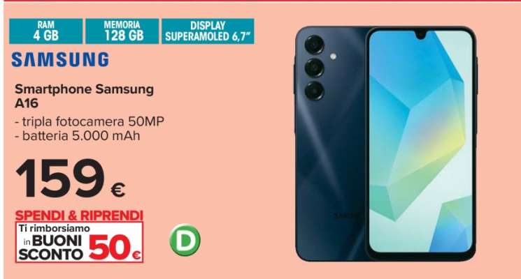 Smartphone Samsung A16