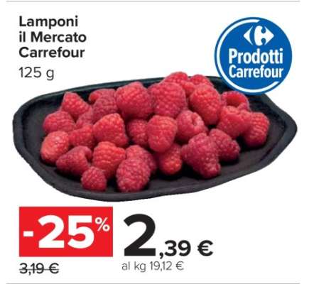 Lamponi Il Mercato Carrefour