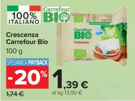 Crescenza Carrefour Bio