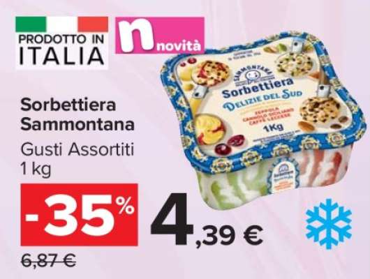 SORBETTIERA SAMMONTANA