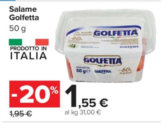 Salame Golfetta