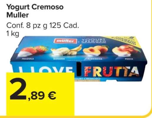 Yogurt Cremoso Müller