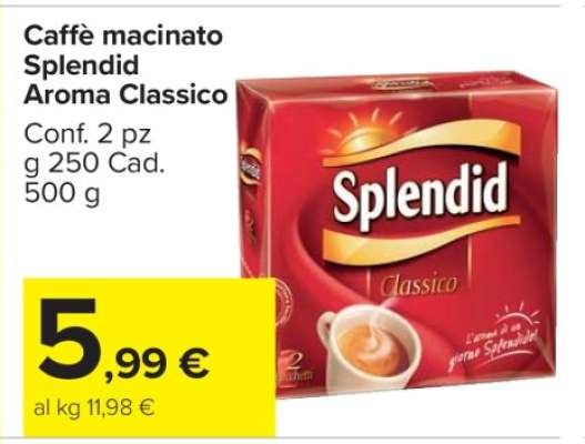 Caffè macinato Splendid Aroma Classico