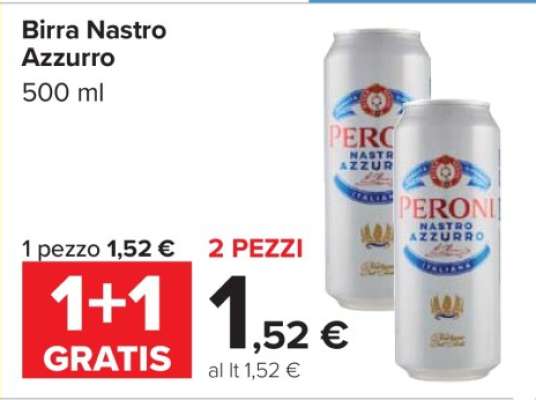 Birra NASTRO AZZURRO