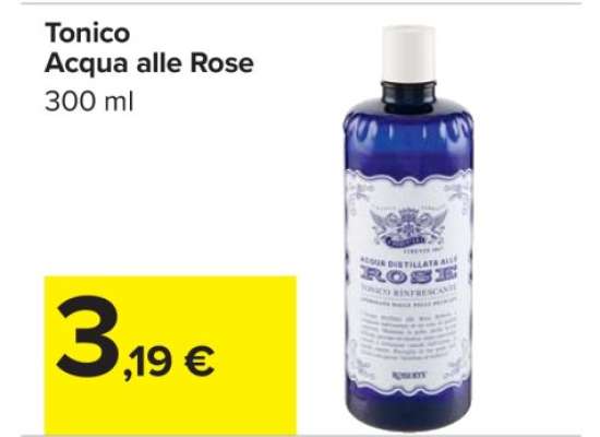Tonico Acqua Alle Rose