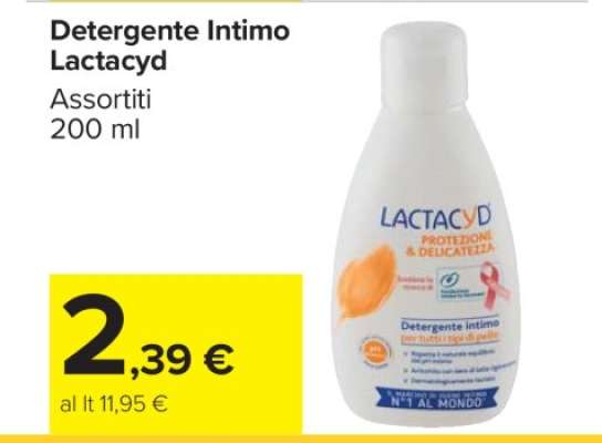 DETERGENTE INTIMO LACTACYD