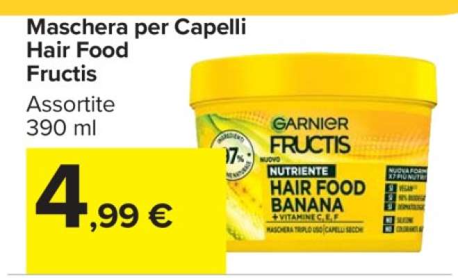Maschera per Capelli Hair Food Fructis