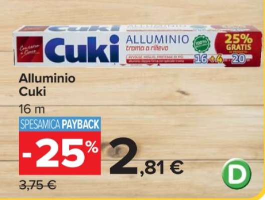 ALLUMINIO CUKI