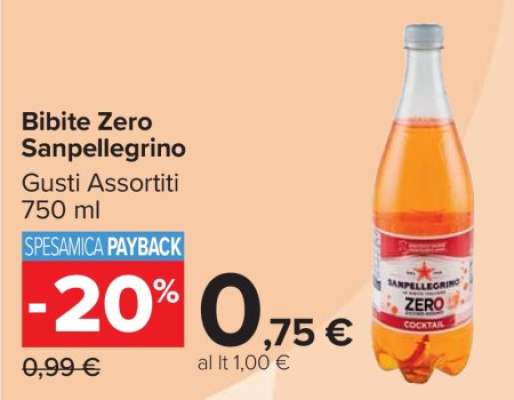 Bibite Zero Sanpellegrino