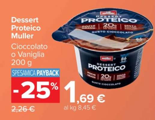Dessert Proteico Müller