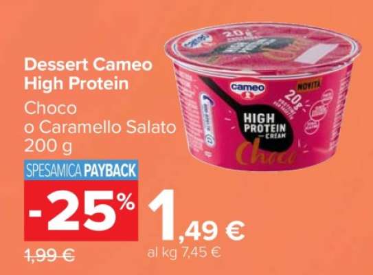 Dessert Cameo High Protein