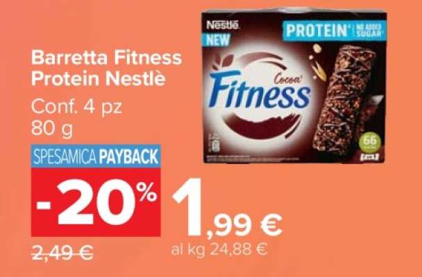 Barretta Fitness Protein Nestlé