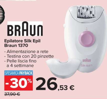 Epilatore Silk Epil Braun 1370