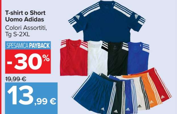 T-shirt o Short Uomo Adidas